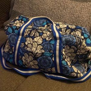 Vera Bradley Blue Bayou duffle